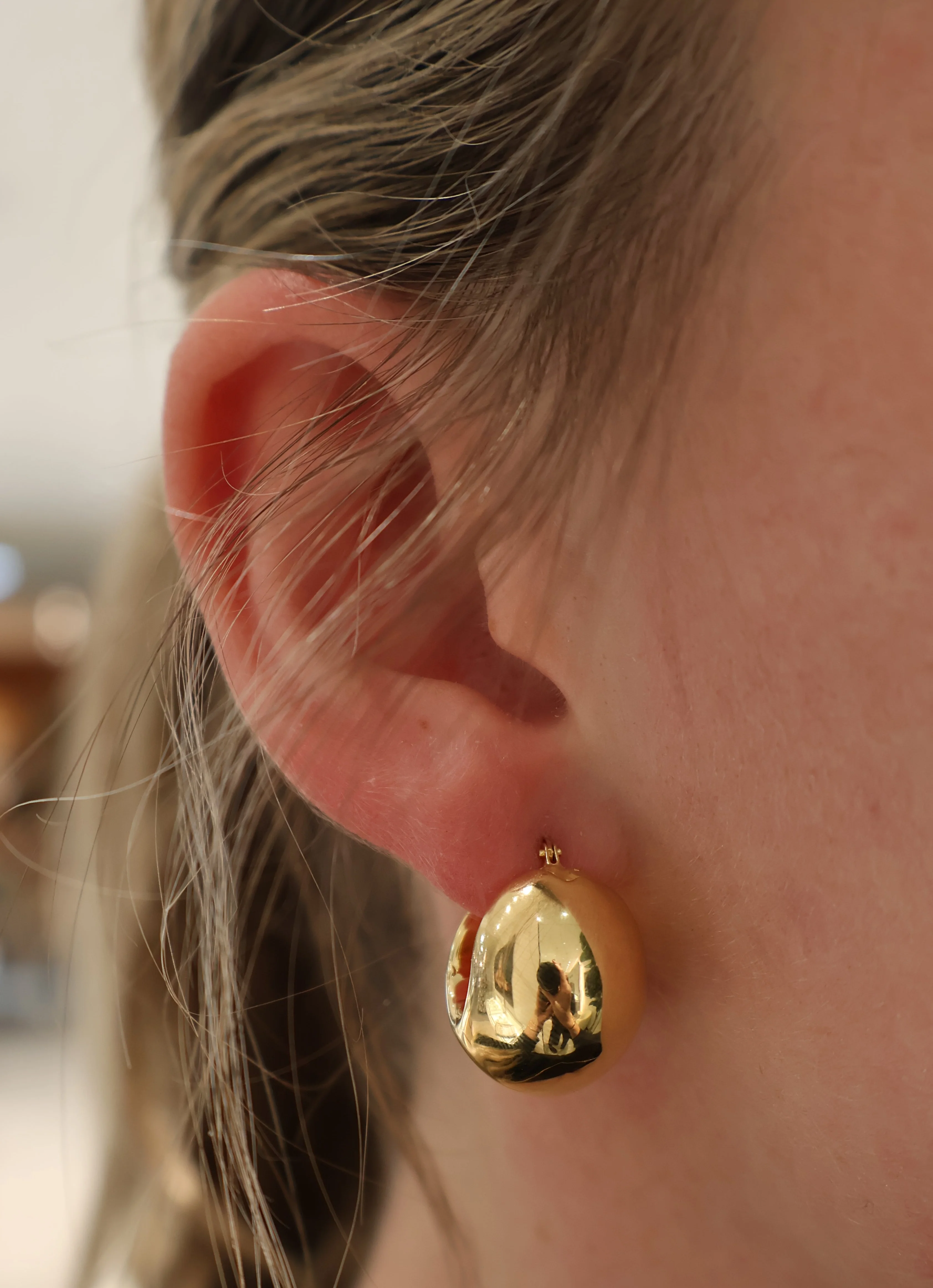 Brown & Co. 14k Yellow Gold Earrings - Image 2