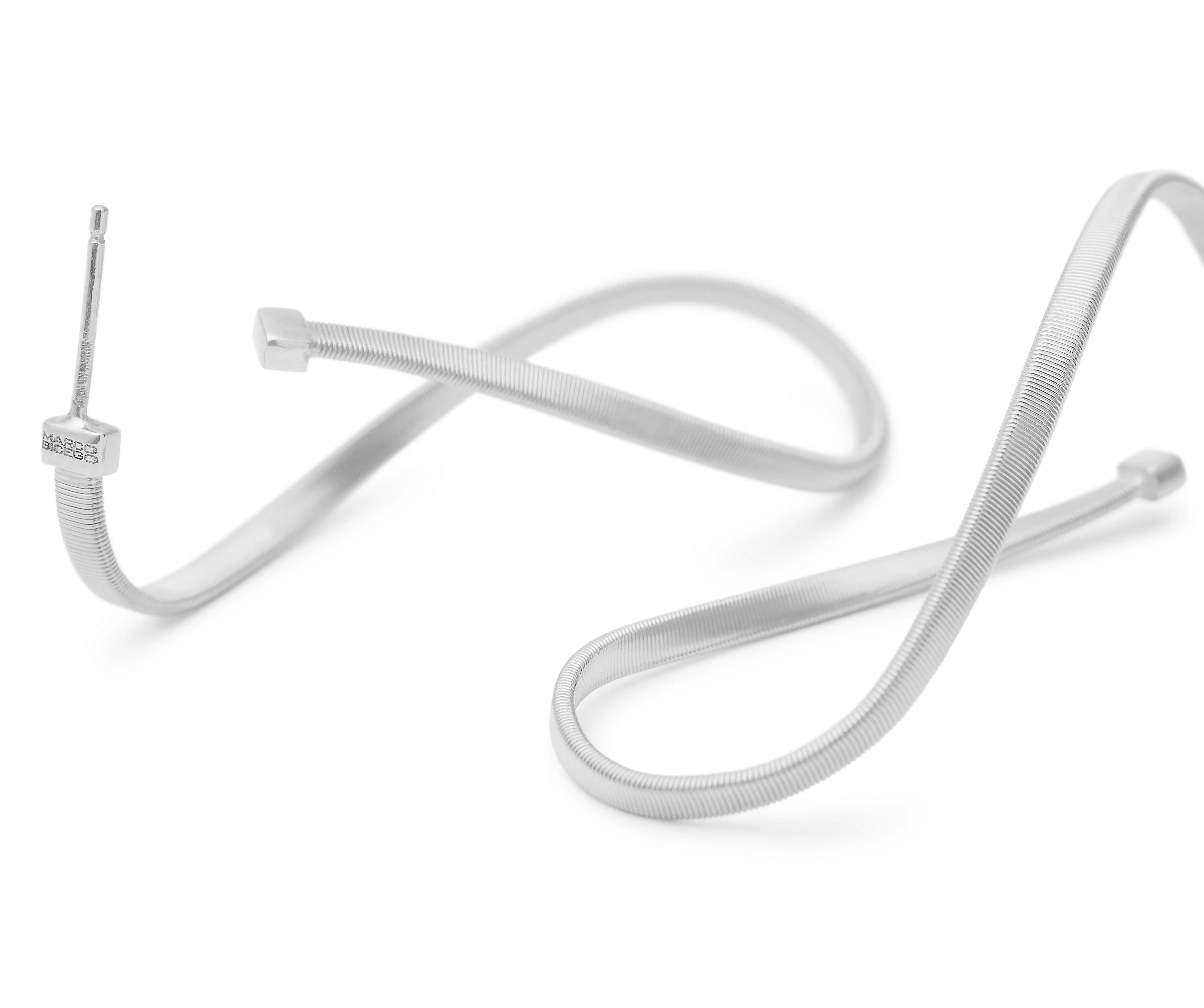 18K White Gold Marrakech Earrings - Image 2