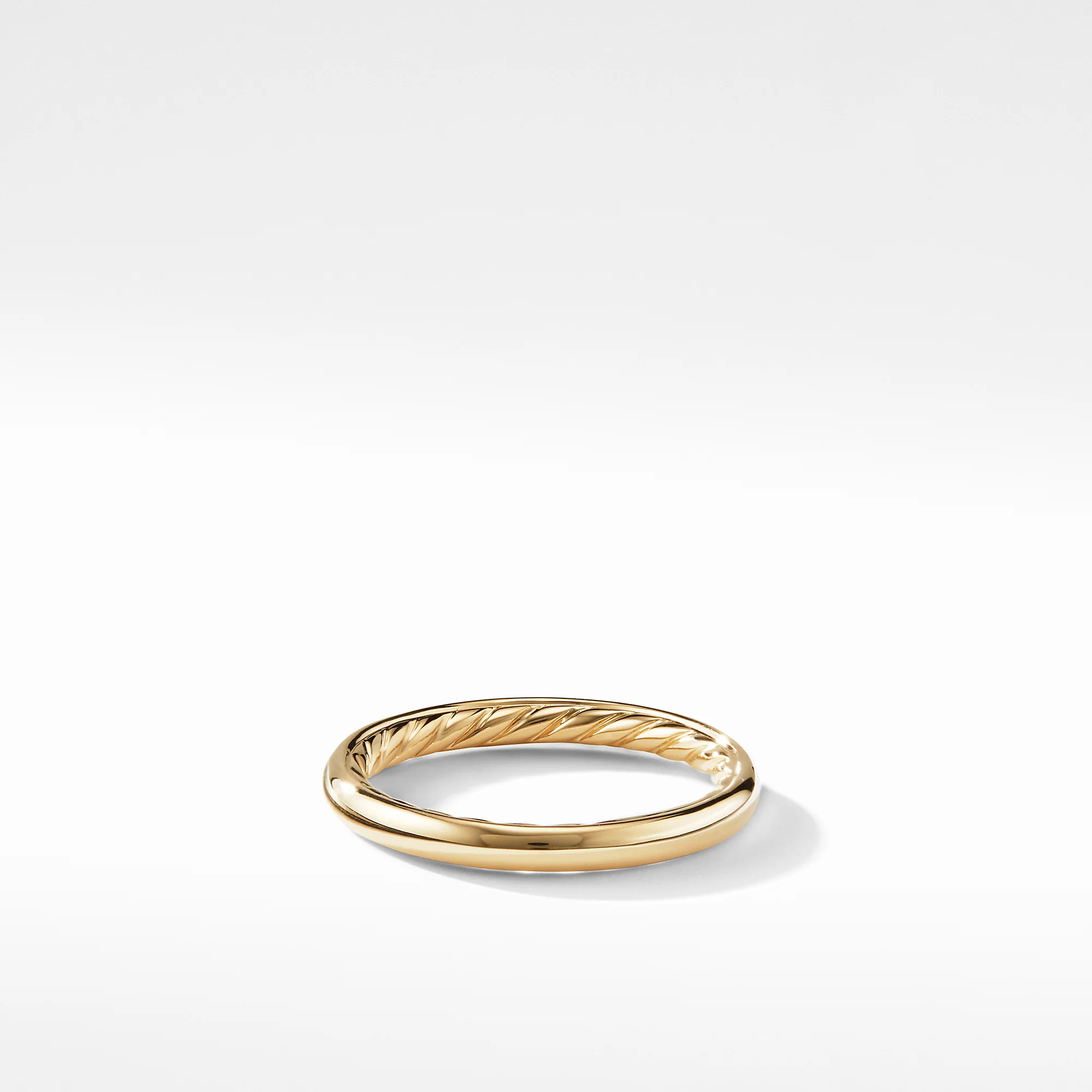 David Yurman Eden Band Ring In 18k Yellow Gold, 2.5mm
