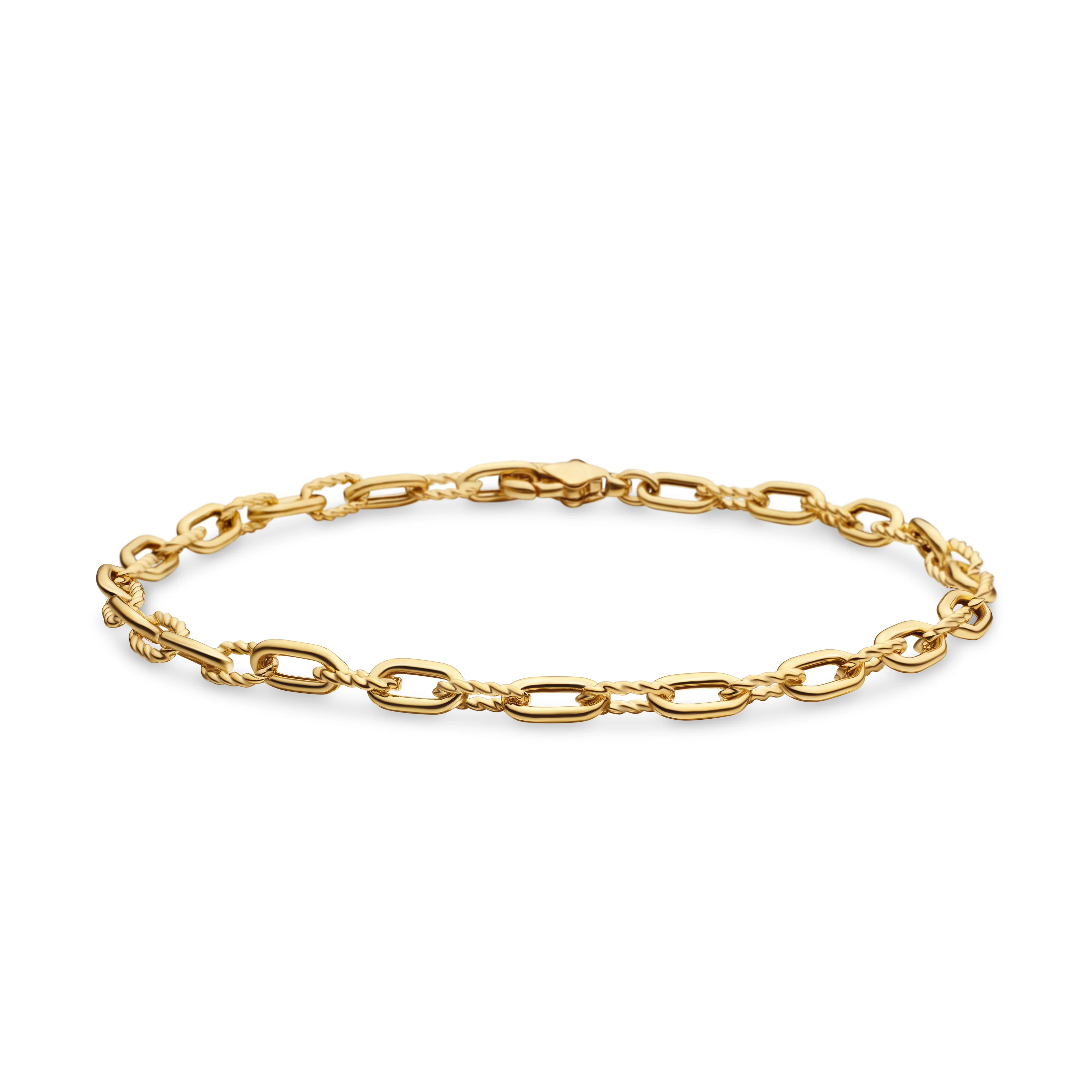 David Yurman Madison® Chain Bracelet In 18k Yellow Gold, 3mm