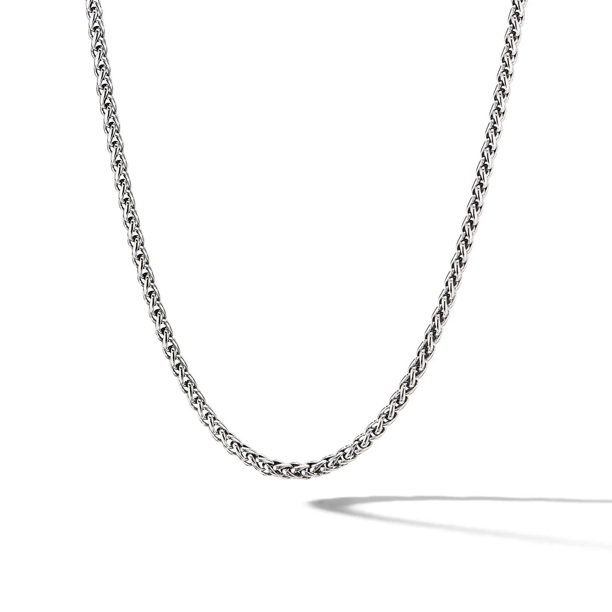 David Yurman Wheat Chain Necklace In Sterling Silver, 4mm