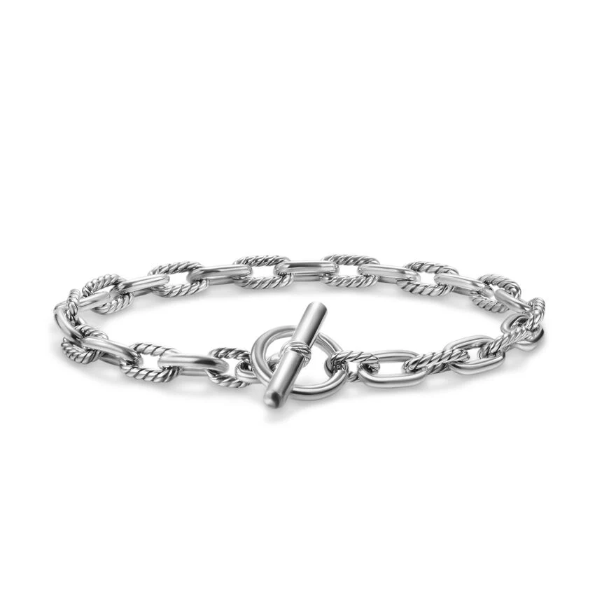 David Yurman Madison® Toggle Chain Bracelet In Sterling Silver