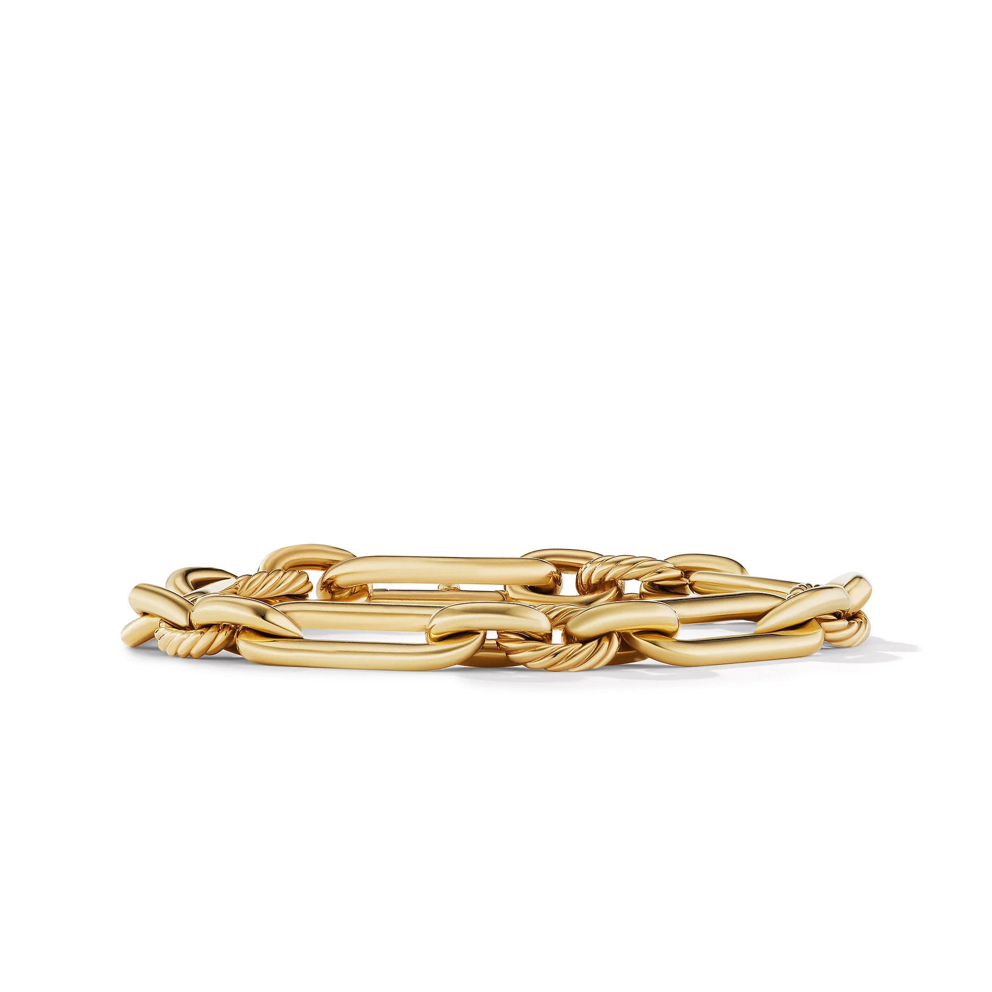 David Yurman Lexington Chain Bracelet In 18k Yellow Gold, 9.8mm