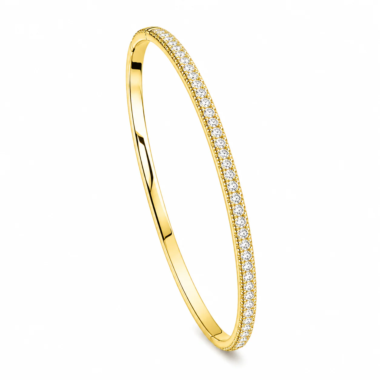 Round Diamond Bangle, 1.45ctw