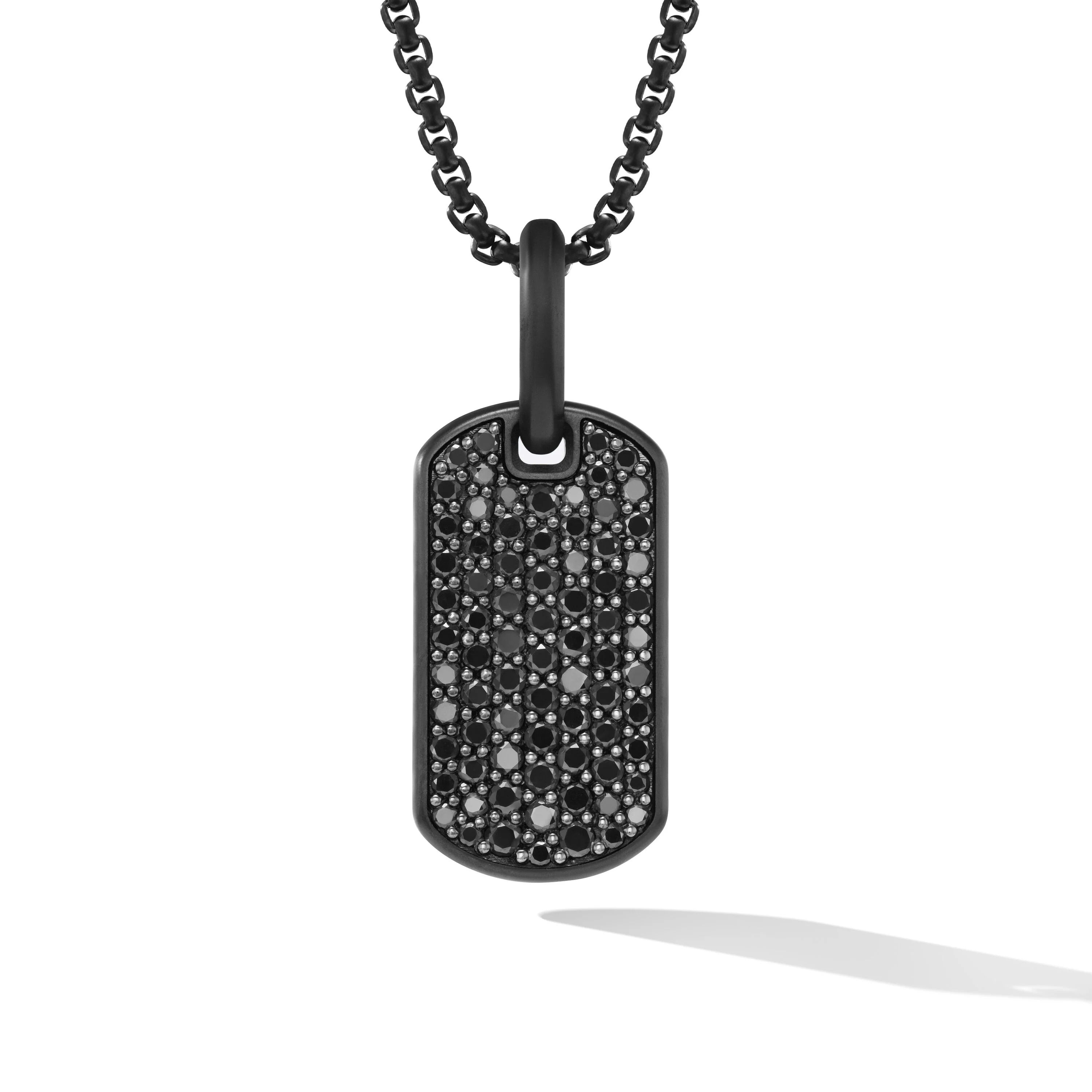 David Yurman Cross Pendant In 18k Yellow Gold With Diamonds, 24mm