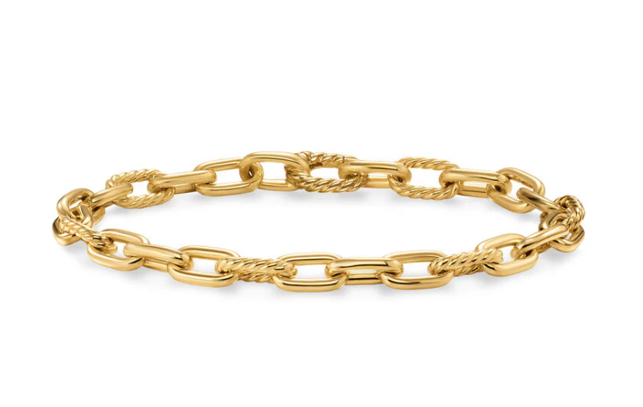 David Yurman Madison® Chain Bracelet In 18k Yellow Gold, 6mm