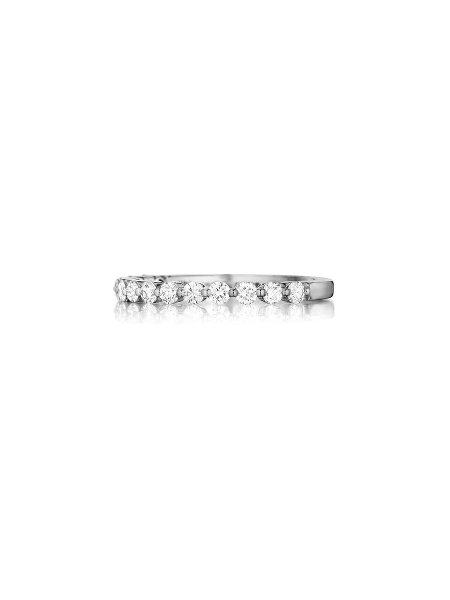 18K White Gold 0.50ctw Diamond Band