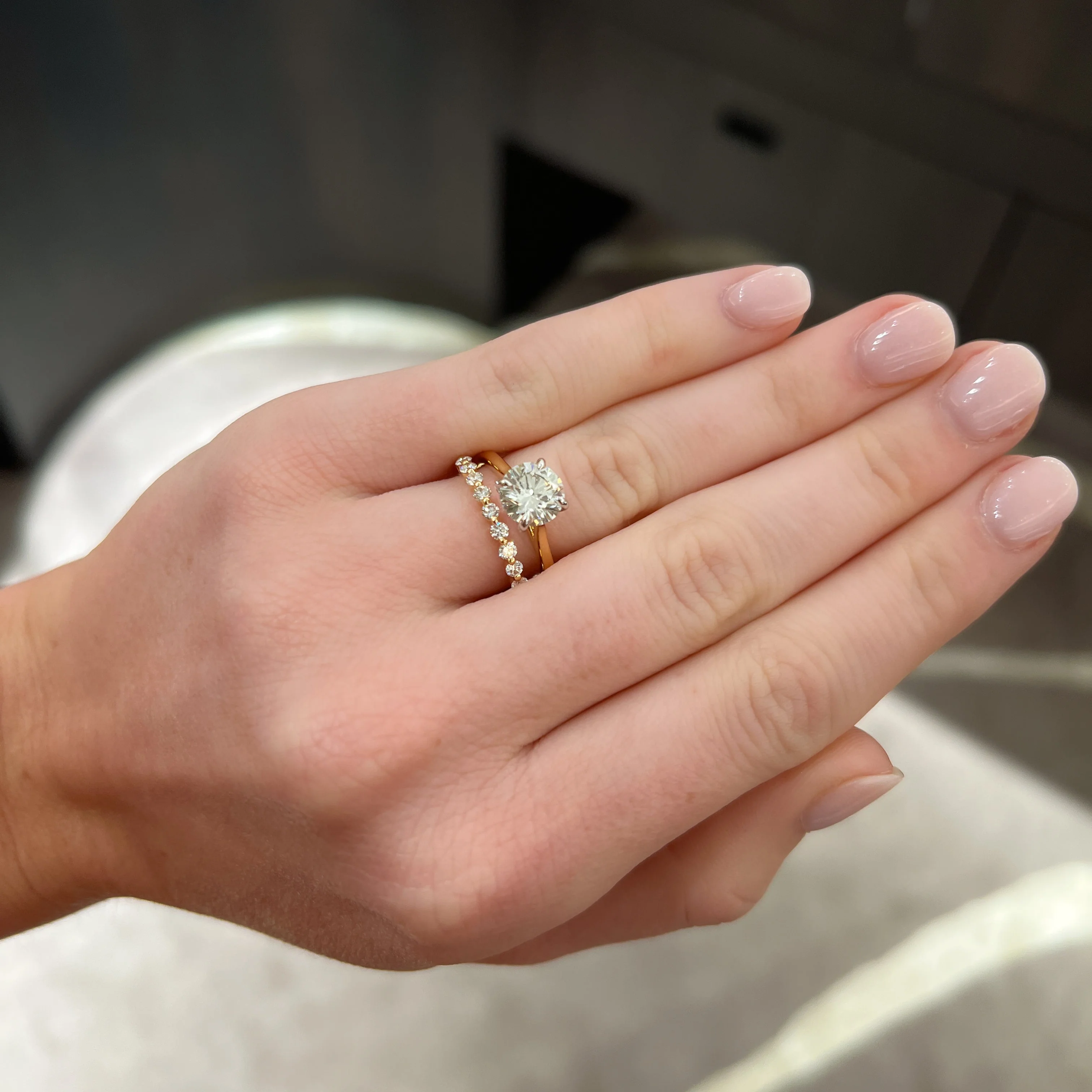 Round Diamond Bubble Band, 0.70ctw - Image 3
