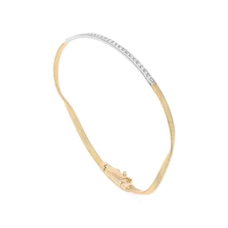 Marco Bicego 18K Yellow Gold MARRAKECH Diamond Bracelet