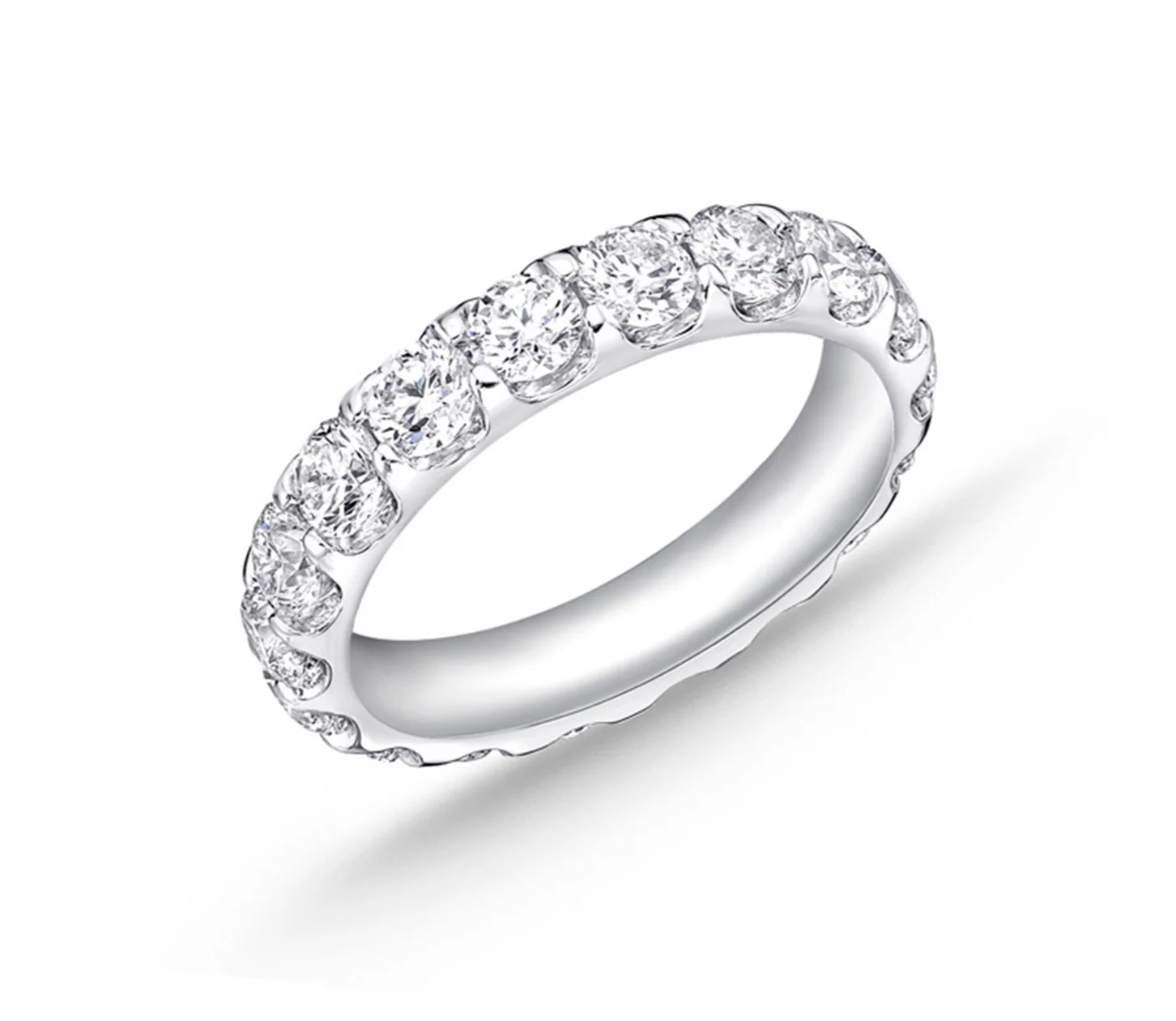 Memoire Platinum Odessa Diamond Eternity Band