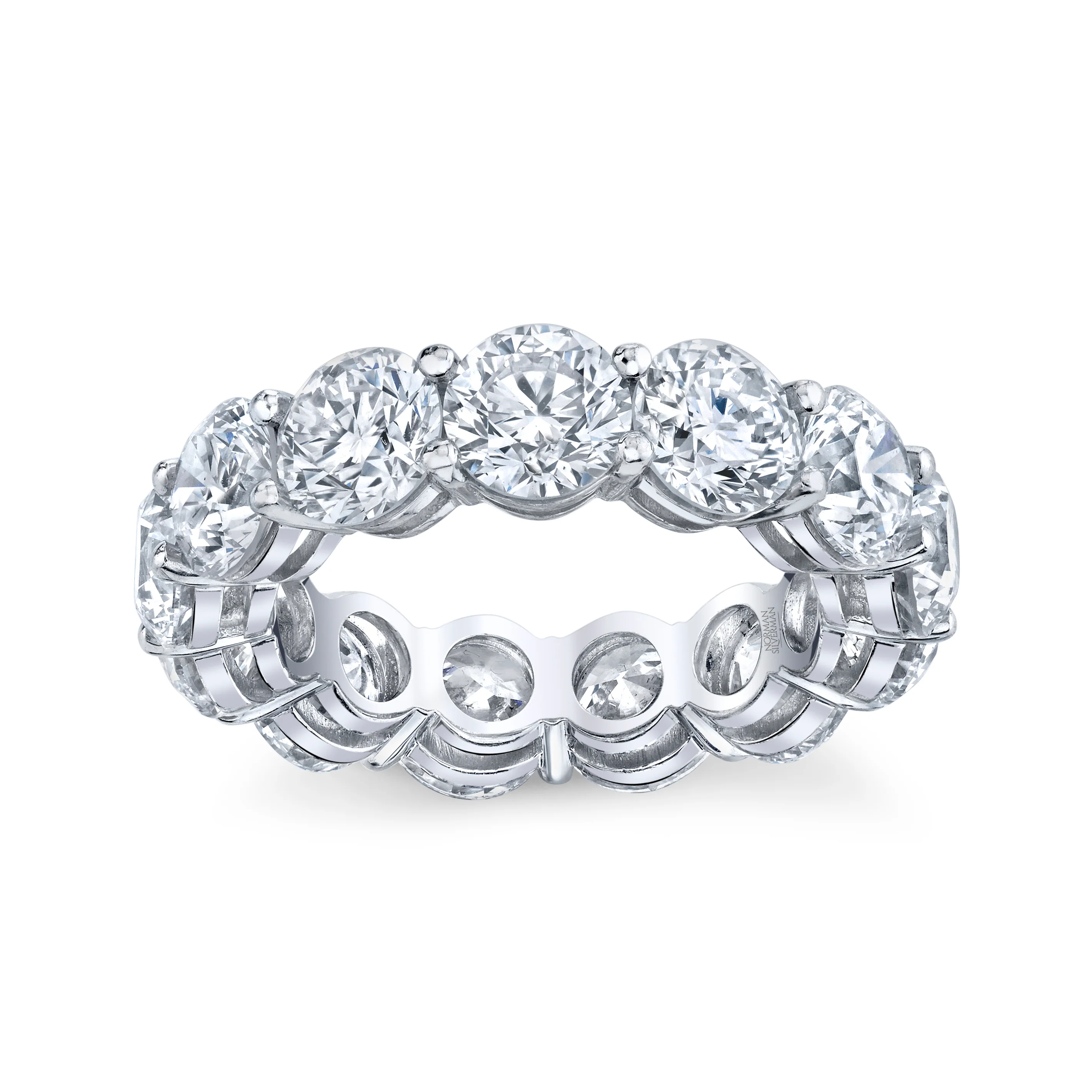 Norman Silverman Platinum Diamond Band