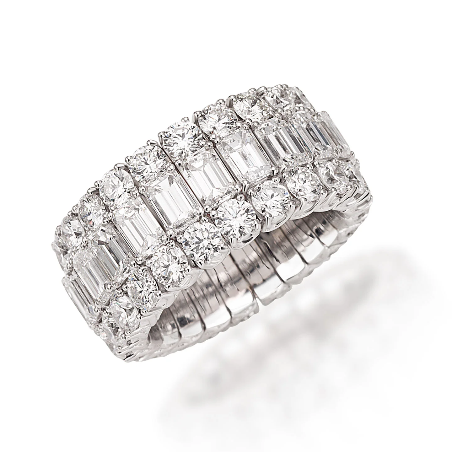 Picchiotti 18K White Gold Diamond Ring