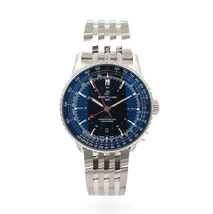 Pre-Owned 41mm Breitling Navitimer Gmt