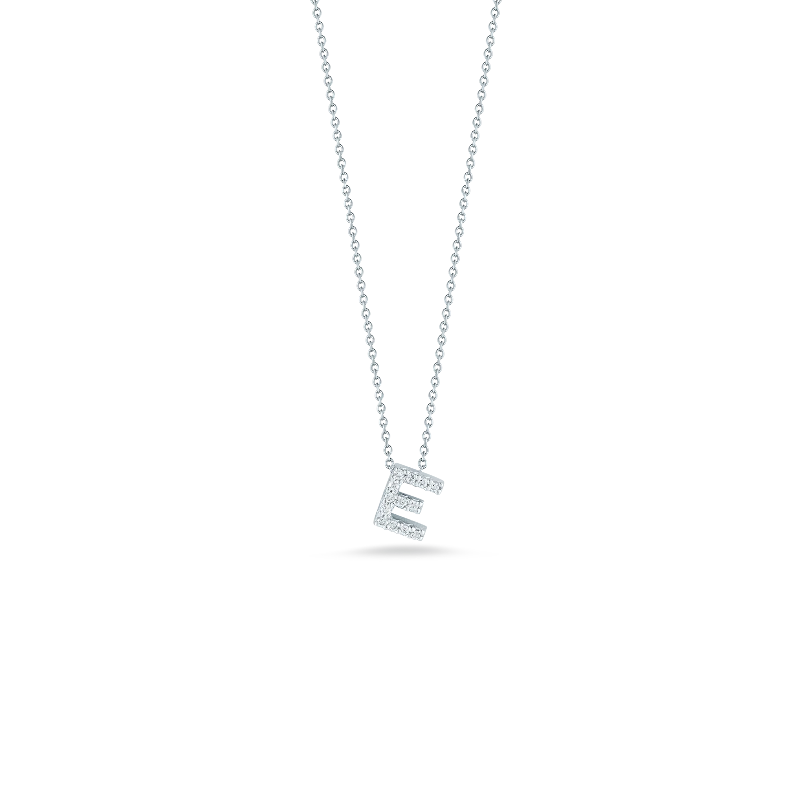 Roberto Coin 18k White Gold Tiny Treasures Diamond Necklace