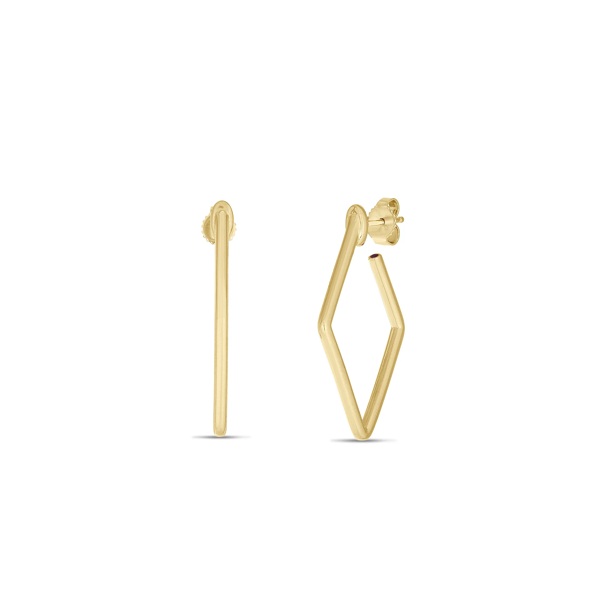 Roberto Coin 18k Yellow Gold The Perfect Hoop Earrings