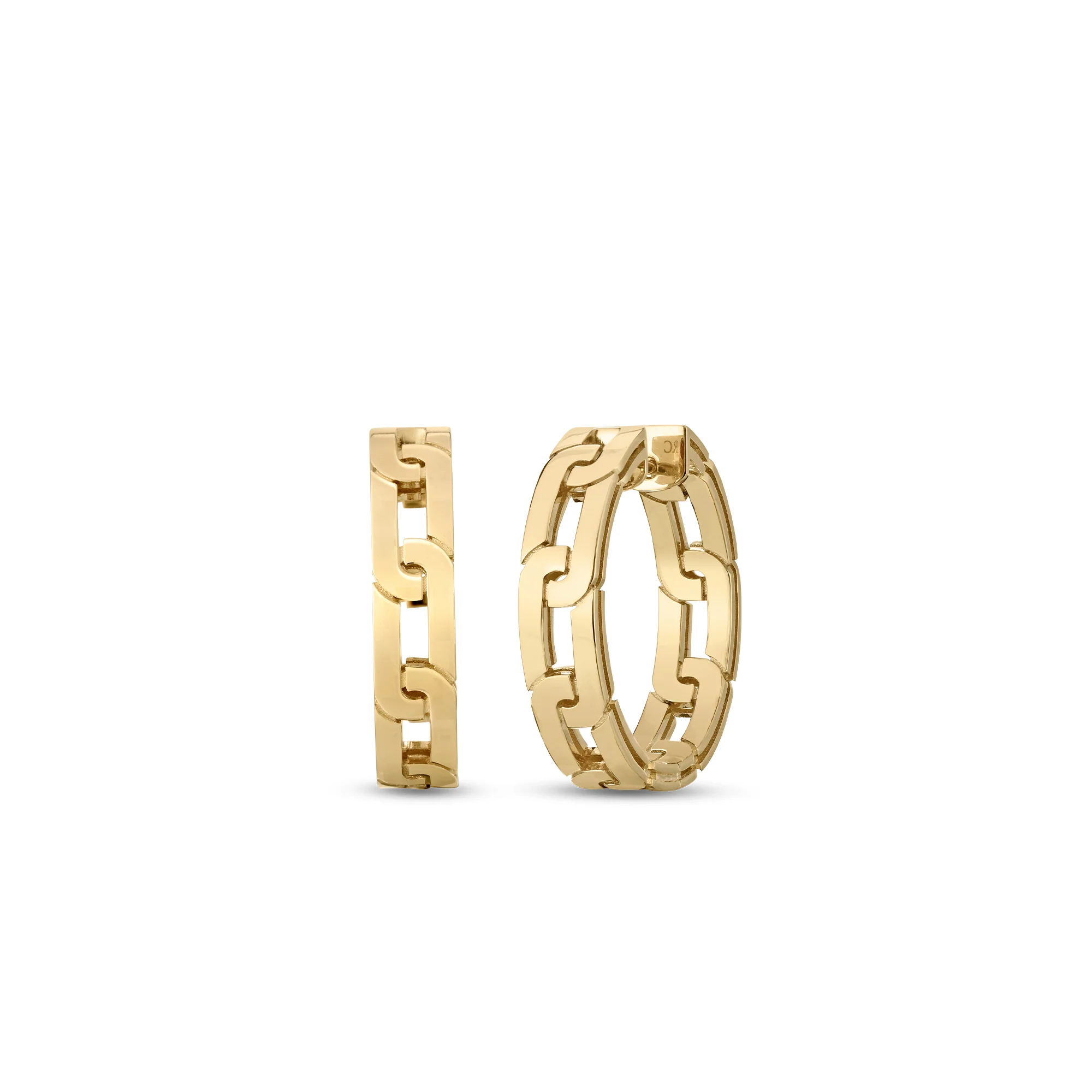 Roberto Coin 18k Yellow Gold Navarra Earrings