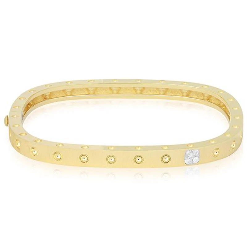 Roberto Coin 18K Yellow Gold Pois Moi Bangle
