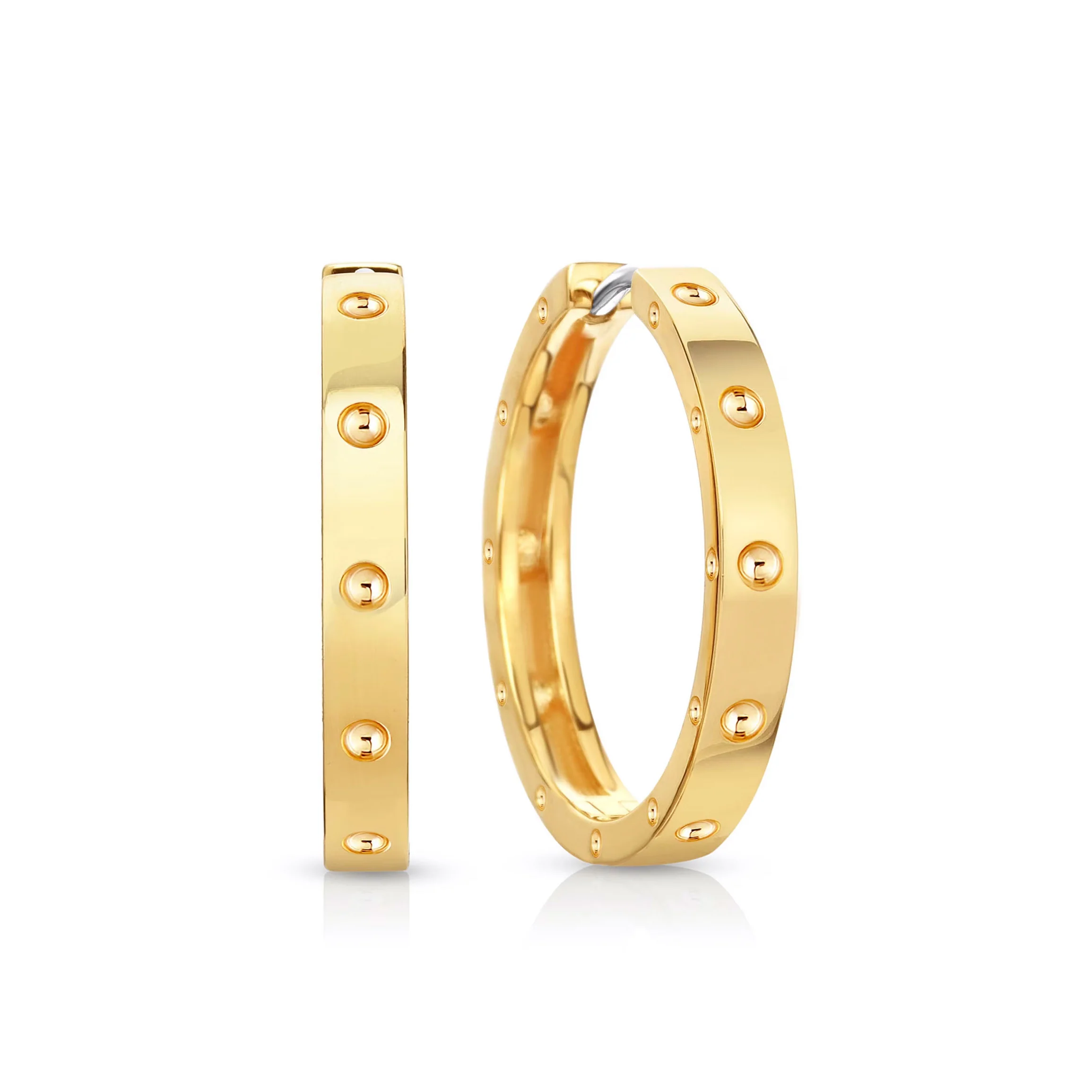 Roberto Coin 18k Yellow Gold Pois Moi Earrings
