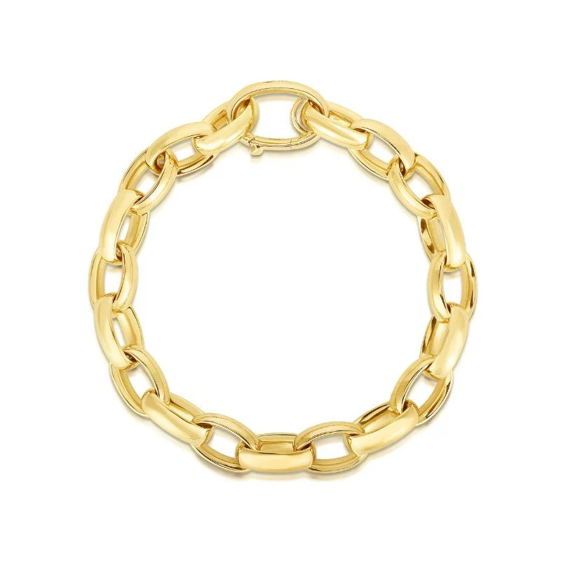 Roberto Coin 18k Yellow Gold Designer Gold Bracelet