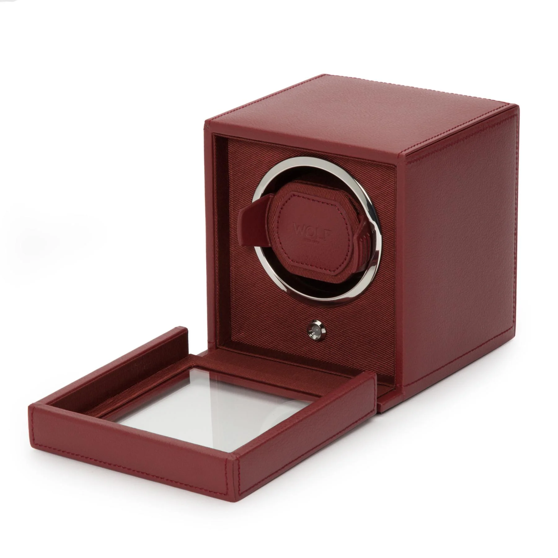 WOLF Cub Single Watch Winder with Cover - Image 4