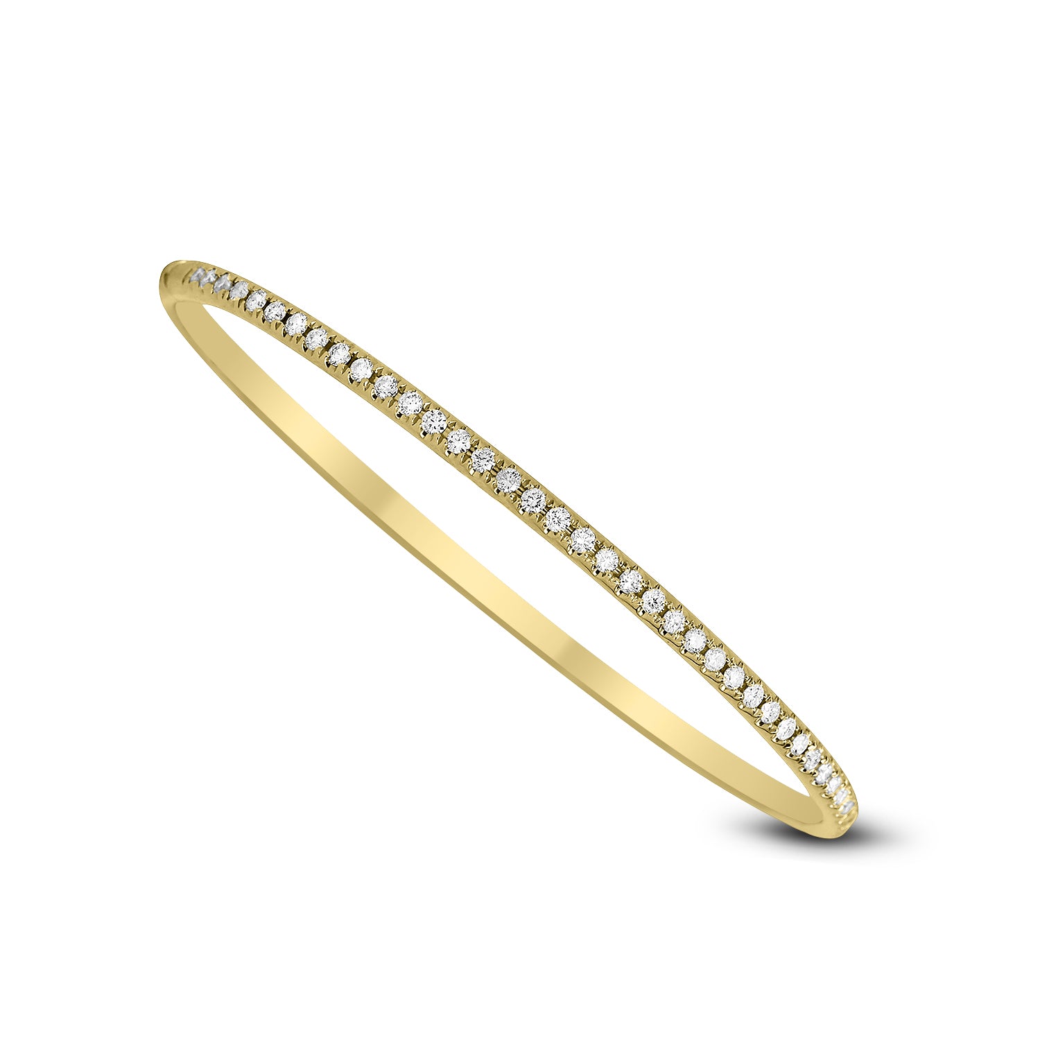 Round Diamond Bangle, 1.00ctw
