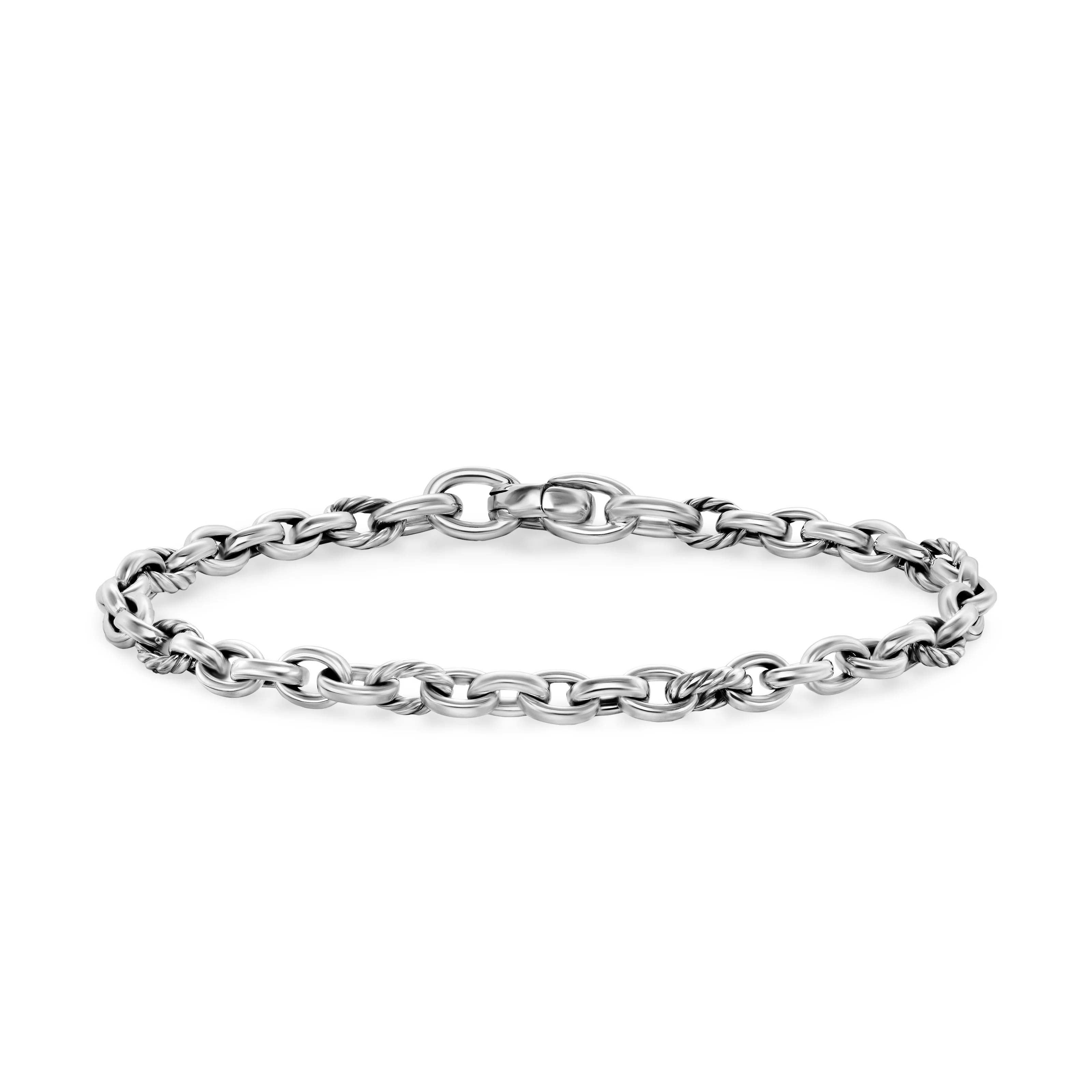 David Yurman Mercer® Petite Chain Bracelet In Sterling Silver, 4.5mm